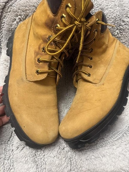 Men Navyboot Boots Brown Leather 43