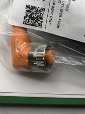 IFM Efector EVC006 Cordset - Right Angle M12 Female to Pigtail - Great Condition