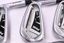 Ping i20 Eisen / 4-PW+GW / Red Dot / Regular Flex KBS Tour Schäfte