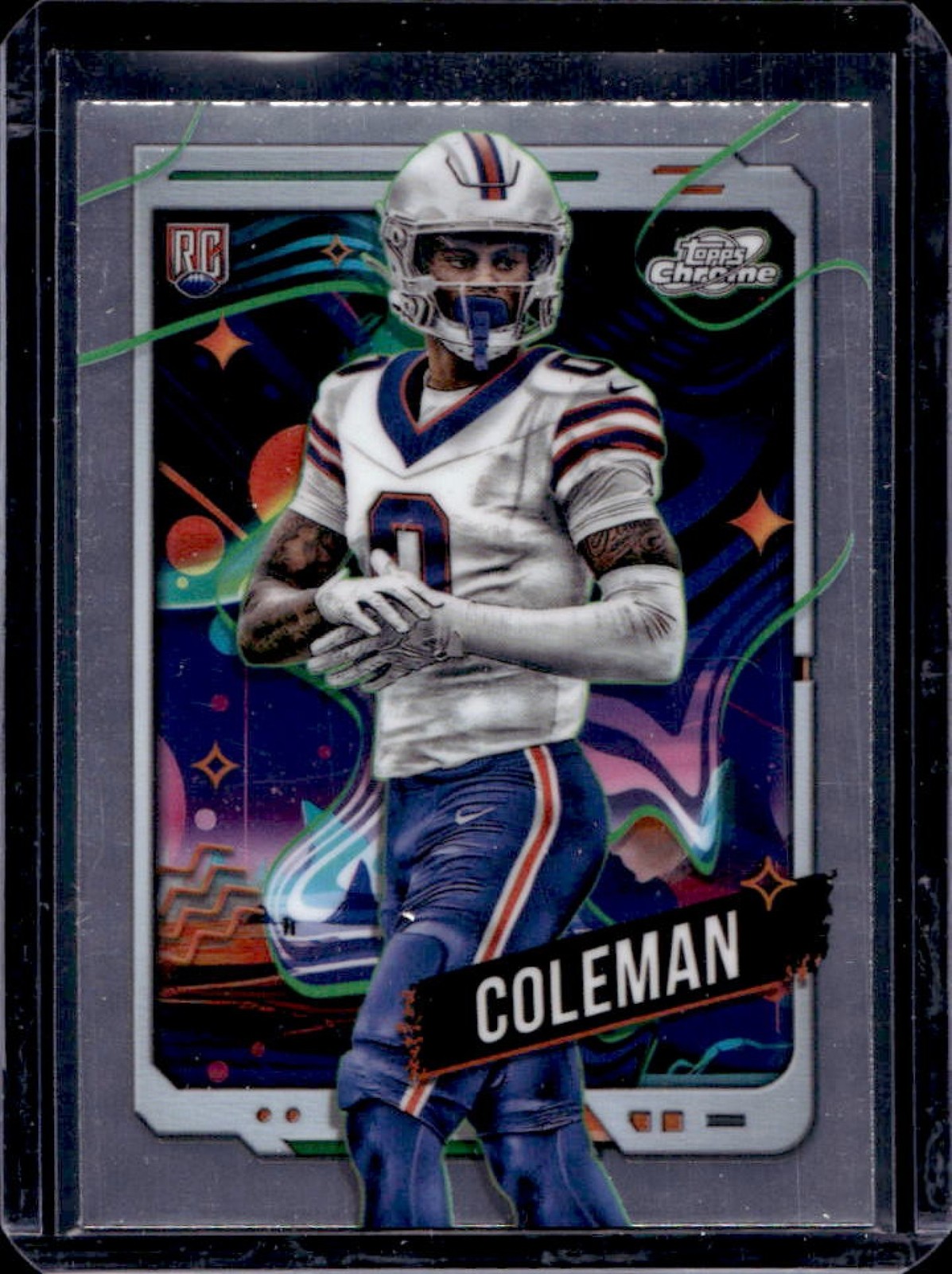 2024 Topps Cosmic Chrome Keon Coleman Rookie RC #111 Bills