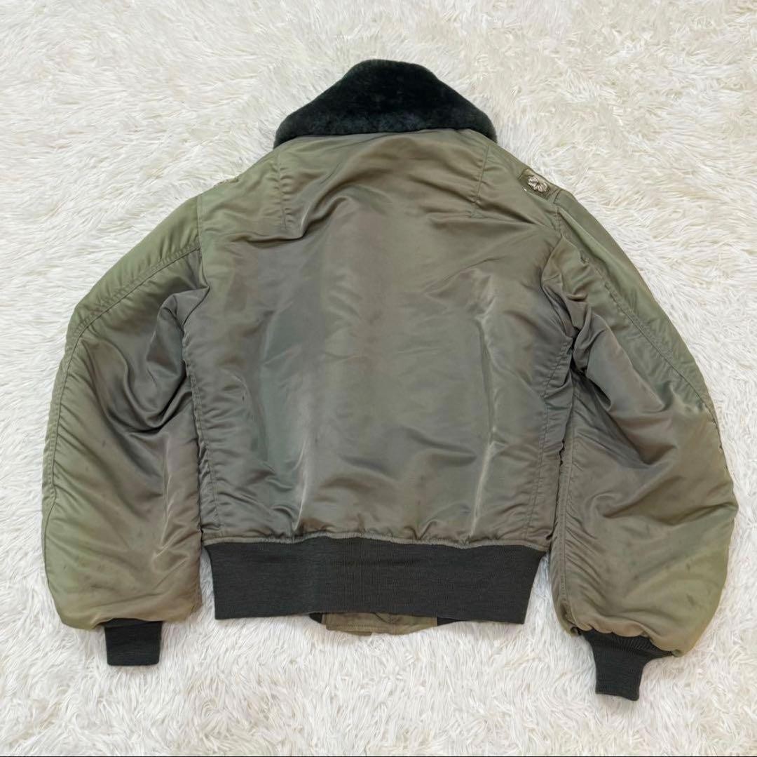 Buzz Rickson's Flight Jacket B-15D Embroidered Pa… - image 8