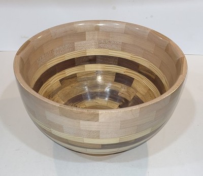 Segmented Turned Bowl