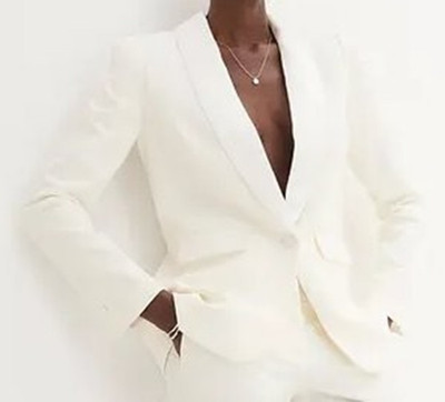 bpc Blazer elegant sportlich Geschäftlich Party wollweiß Gr. 42