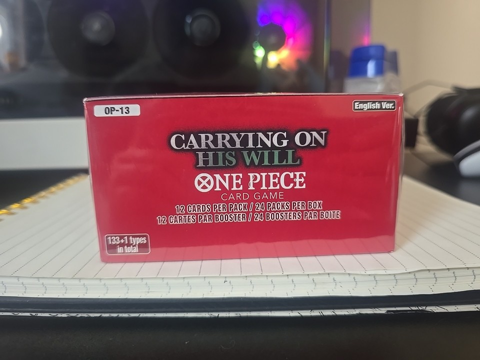 One Piece OP13 Carrying On His Will (24 Bustine) Box ENG – Wonder Club - Foto 9