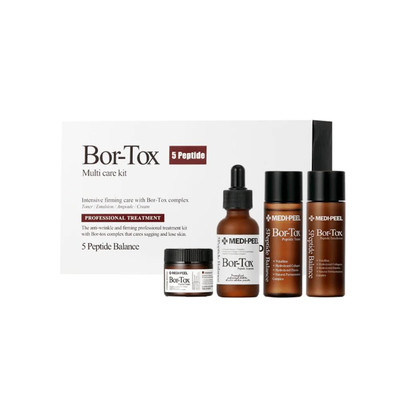 Bor Tox Multi Care Kit - Peptide Ampoule 30Ml, Toner, Emulsion, Cream 50G