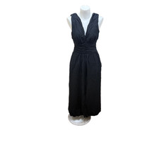 Cue Maxi Dress Size 6 Halter Neck Long Flowing Evening Dress vgc