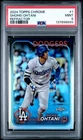 2024 Topps Chrome Shohei Ohtani #1 Refractor PSA 9 Dodgers