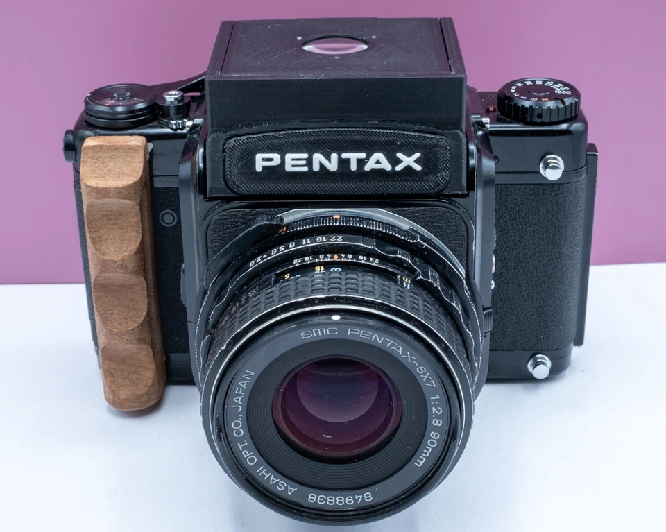 Pentax 67 6x7 Waist Level Viewfinder Finder- with Magnifying Lens  Free Shipping - Image 4 of 4