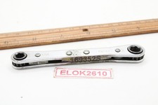 Snap On R810C  1/4" x 5/16"  6 Point SAE Double Box End Ratcheting Wrench USA