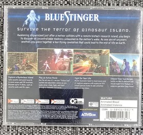 Activision Blue Stinger Sega Dreamcast Action & Adventure NTSC-U/C 1999 Manual