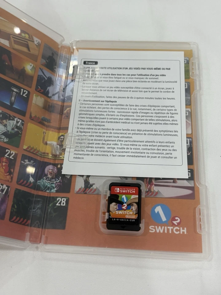 1-2 Switch Nintendo Switch FR ver. USED Nintendo Party Game, photo 3 sur 3