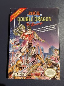 Double Dragon II 2 NES CIB Complete - 1-Owner - MINT Poster & Reg Card - READ