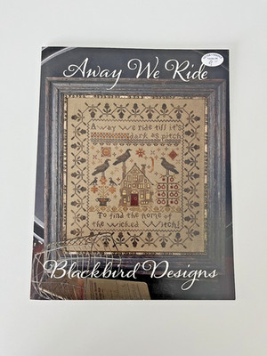 Blackbird Designs Away We Ride New Cross Stitch Chart