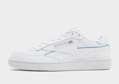 Authentische Reebok Club C Revenge  (Herrengrößen: UK 9, 10 & 11) weiß/blau