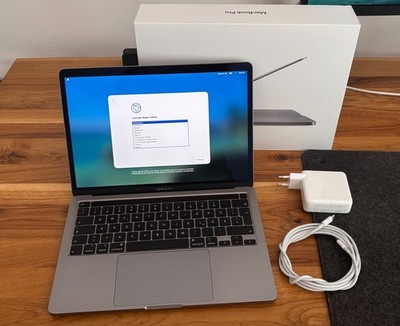 Gepflegtes MacBook Pro 13'' Intel 2,0 GHz, 16 Gb RAM, 512 GB SSD in OVP