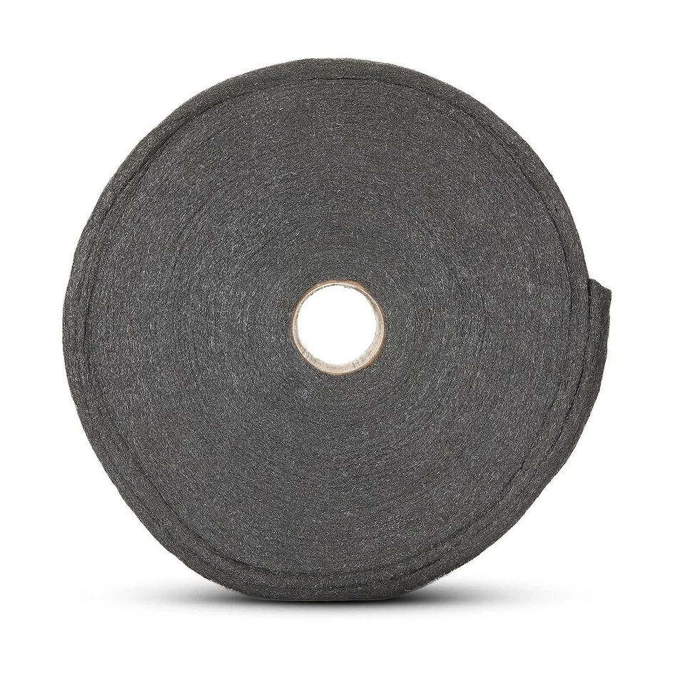 Rollo de lana de acero 2 kg grado extra fino para limpieza reparación llenado huecos agujeros Foto 3 de 4