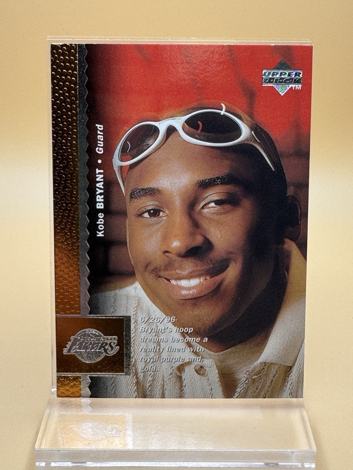 1996-97 Upper Deck - #58 Kobe Bryant (RC) ROOKIE HOF EX