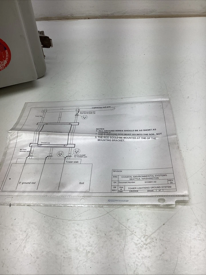 Coastal Environmental Systems S1034T Weather Station Datalogger ZENO 3200 - Image 3 of 4