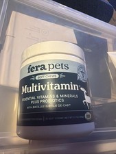 Fera Pets   Soft Chews  Multivitamin  Probiotics  90 Count  Exp 06/2027