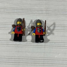 Vintage Lego Crusader Axe Knight Minifigure Castle cas237 Quiver Arrow 6062 6080