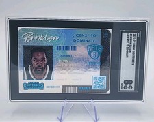 Kevin Durant 2021-22 Contenders License to Dominate #1 SGC Graded NM-MT 8