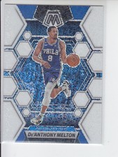 2022-23 Panini Mosaic White Sparkle Prizm De'Anthony Melton #117 76ers