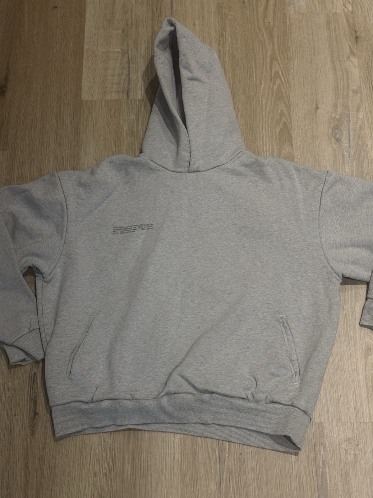 Pangaia 365 thick hoodie grey size medium RRP £145 image 4