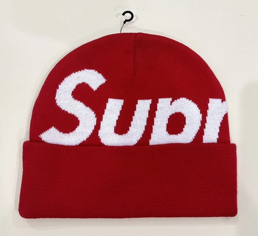 Supreme Red Beanie Hats for Men for sale - eBay