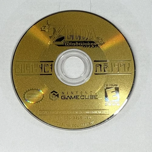 Nintendo GameCube the Legend of Zelda: The Wind Waker Disc Only Tested