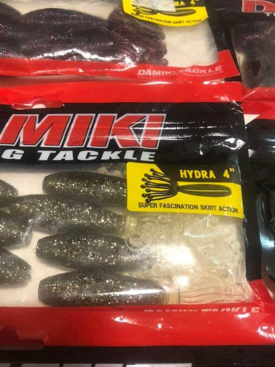 , rare Damiki Japan Hydra, Gary Yamamoto Fat Ika - Image 5