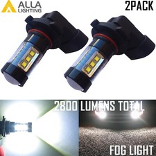 Alla Lighting Plug And Play Direct Replacement Led 9045 Fog Light Bulb Driving