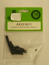 Axial Driveshaft Set Short/Medium SCX24 AXI31611 Elec Car/Truck Replacement