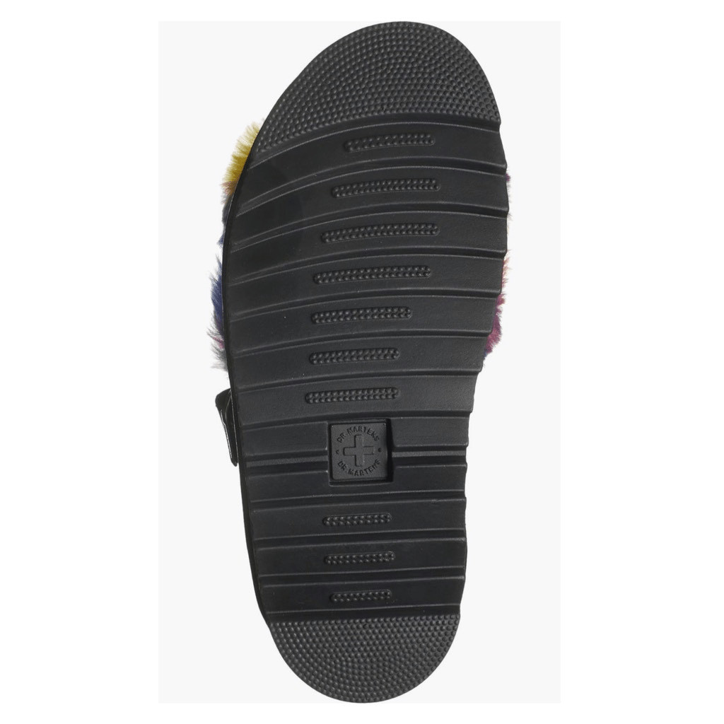 Dr. Martens | Voss II Fluffy Faux Platform Sandal image 5