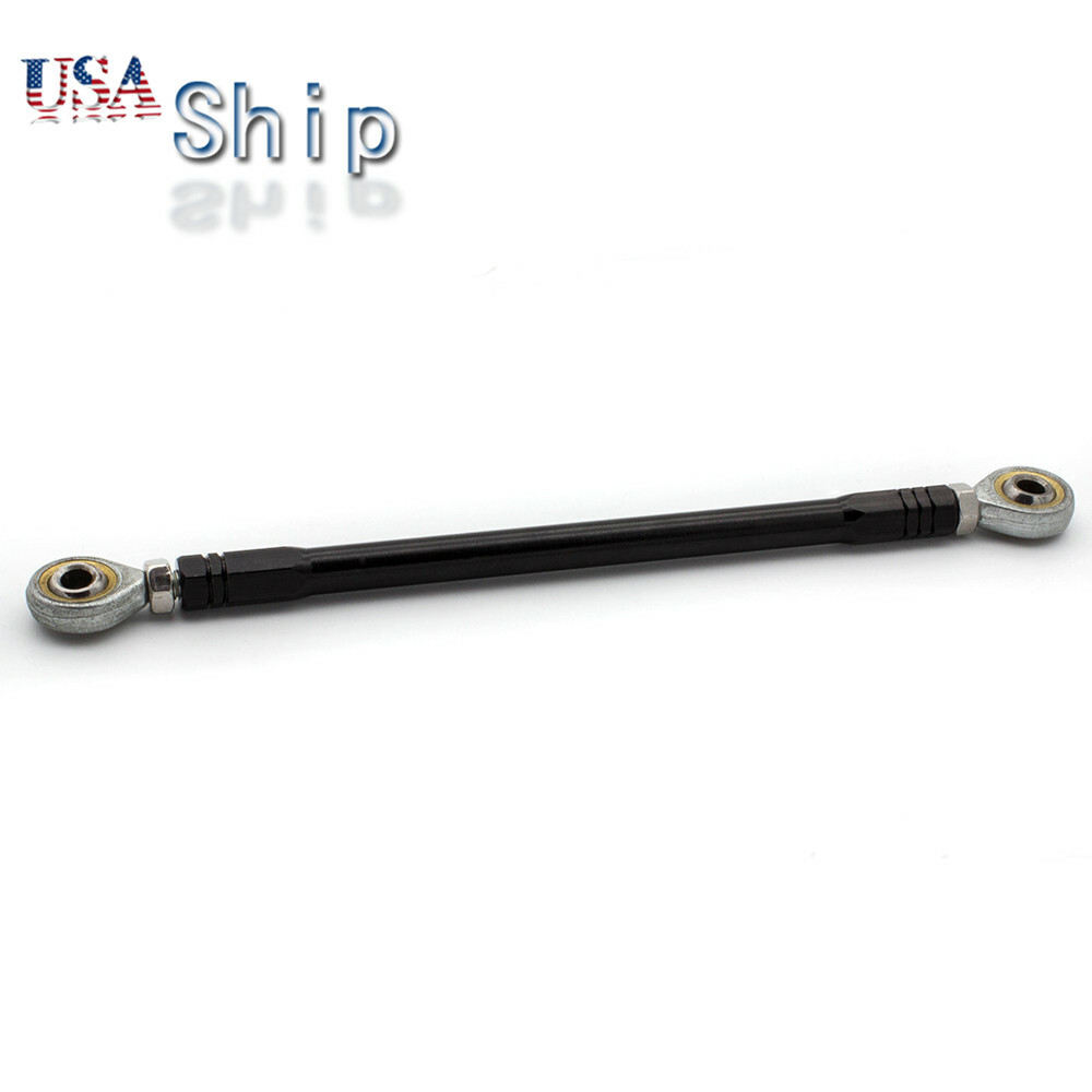 CNC Black Gear Shift Rod Replacement for Racing Rearset Foot Pegs Size 280mm