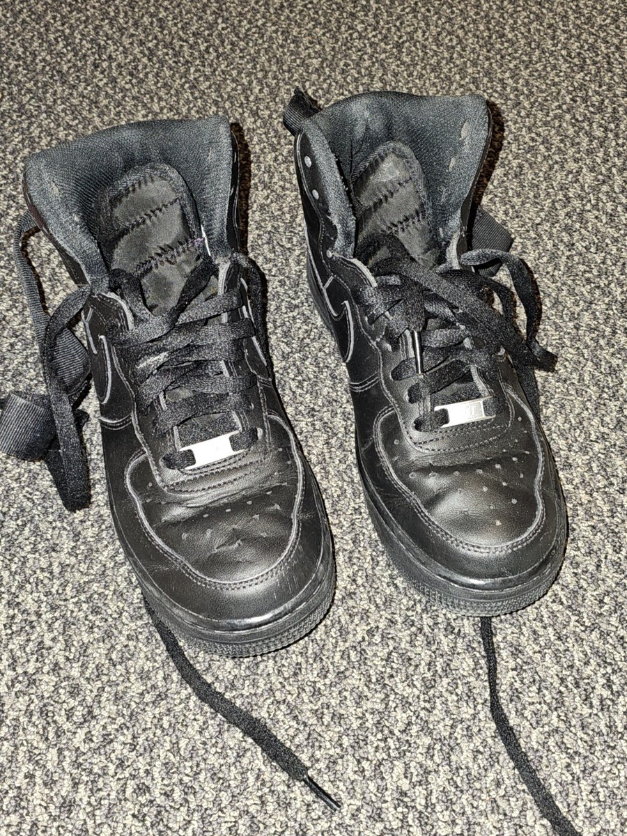 Nike Air Force 1 '07 ブラック 8.5 Nike Air Force 1 '07' Triple Black' Men's Shoes Size 6.5 / Women's