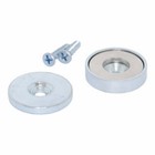 2x DIY 30lbs Magnetic Cabinet Door Latch Kit | Neodymium Cupboard Lock Catch