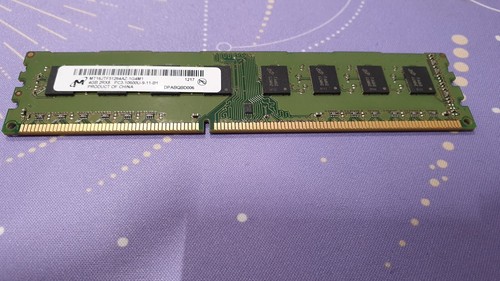 Micron 8Gb 4Gb DIMM SDRAM Desktop Memory Modules 2RX8 DDR3 DDR3L 1333MHz 1866MHz - Picture 1 of 16