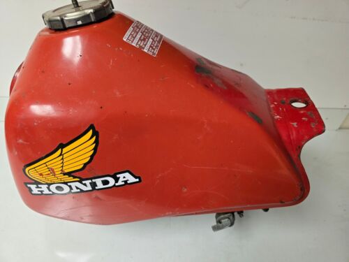 1983-87 Honda XL600R Gas Tank Fuel Petrol Reservoir w Cap & Petcock Metal HM