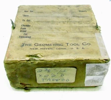 Geometric 2-3/8"-12  2-1/2" D Chaser Set Tapped 