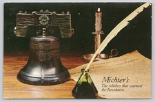 Postcard Michter's Jug House Schaefferstown PA Whiskey Advertisement (923)