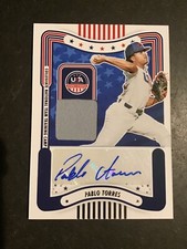 2024 Stars & Stripes Baseball Pablo Torres Auto/Patch Bethune-Cookman University