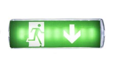 LED Notleuchte Notausgang Beleuchtung LED Fluchtweg Leuchte Akku IP20