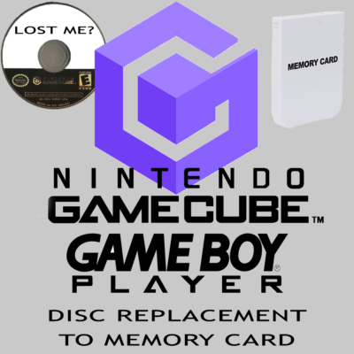 GameBoy Player GameCube Boot Disc Replacement Alternative Nintendo