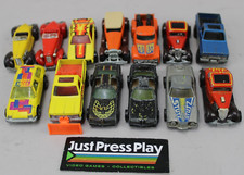 Lot of 13 Vintage 1970's Hot Wheels Diecast Cars - Pacer, Mustang, Hot Rod 