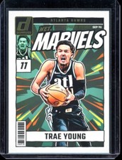 2024-25 Trae Young Donruss Basketball Net Marvels Press Proof Gold #19 Hawks