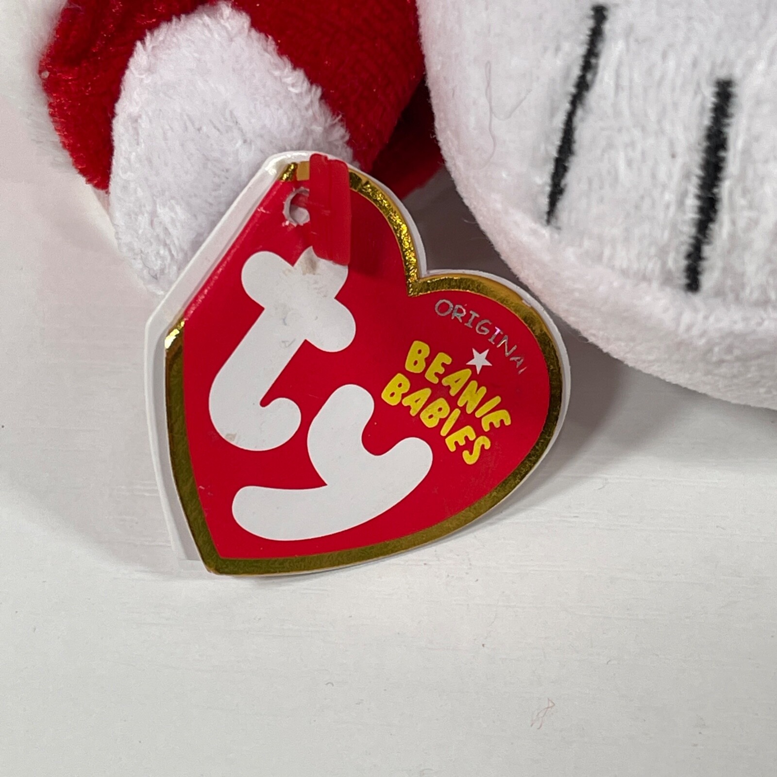 Ty Hello Kitty Beanie Babies SHINY RED CHRISTMAS DRESS Plush 6" 2013 w