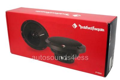Rockford Fosgate P1650 110 W 2-Way Coaxial Car Audio Speakers