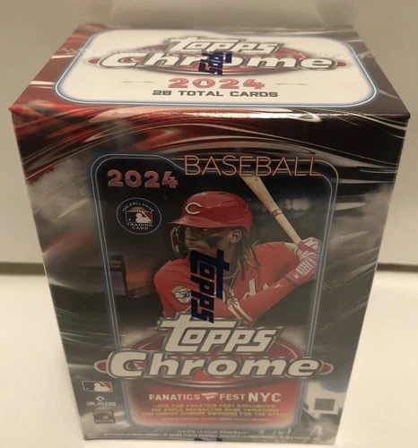 Fanatics Fest 2024 New York City Topps Chrome Exclusive MLB Blaster Box