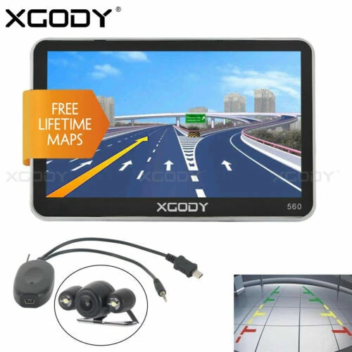 Auto-GPS/-Navigationssysteme mit Rückfahrkamera