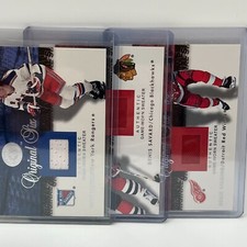 2001-02 Fleer Greats of the Game Jerseys Pick One! Complete your Set!